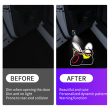 Load image into Gallery viewer, WILNARA Car Door Dynamic  Scat Pack Logo for Any Dodge Car Wireless Paste Led Lights