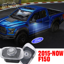 2PCS Wilnara Courtesy LED Side Mirror Puddle Lights Lamps Projectors for 2015-2022 F150 F250 F350 F450 Ford Logo