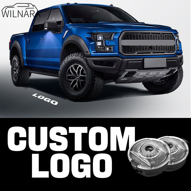 For Ford Side Mirror Lights Custom logo  2PCS