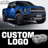 For Ford Side Mirror Lights Custom logo  2PCS
