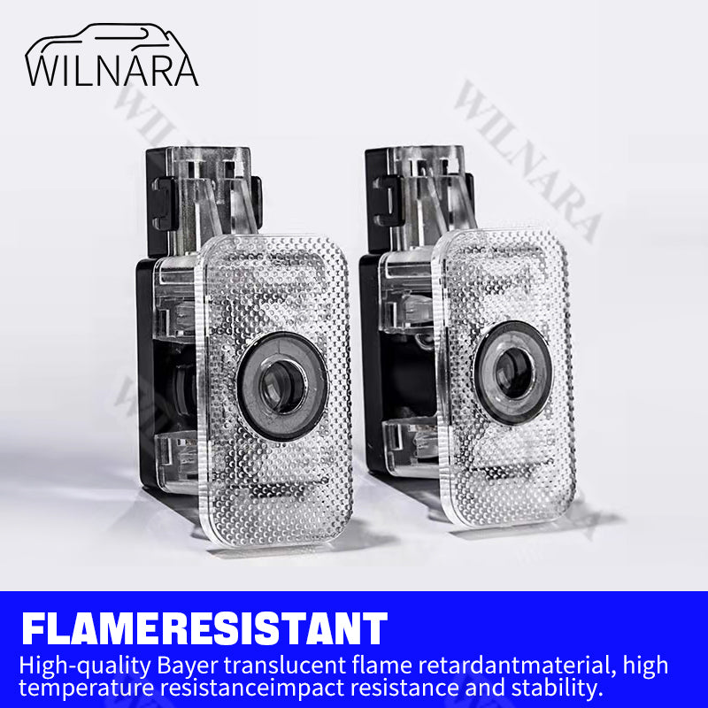 For Volvo Car Door Puddle Lights Custom logo  2PCS
