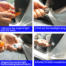 Load image into Gallery viewer, For Volvo Car Door Puddle Lights Custom logo  2PCS