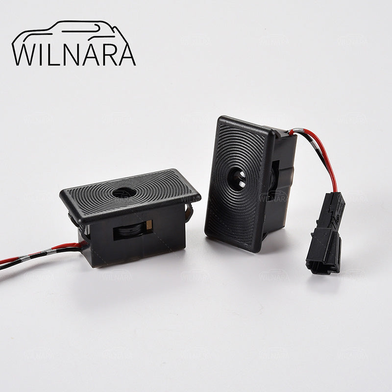 For Tesla Car Door Puddle Lights Custom logo  2PCS