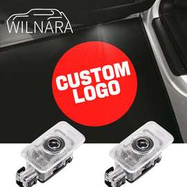 For Volvo Car Door Puddle Lights Custom logo  2PCS