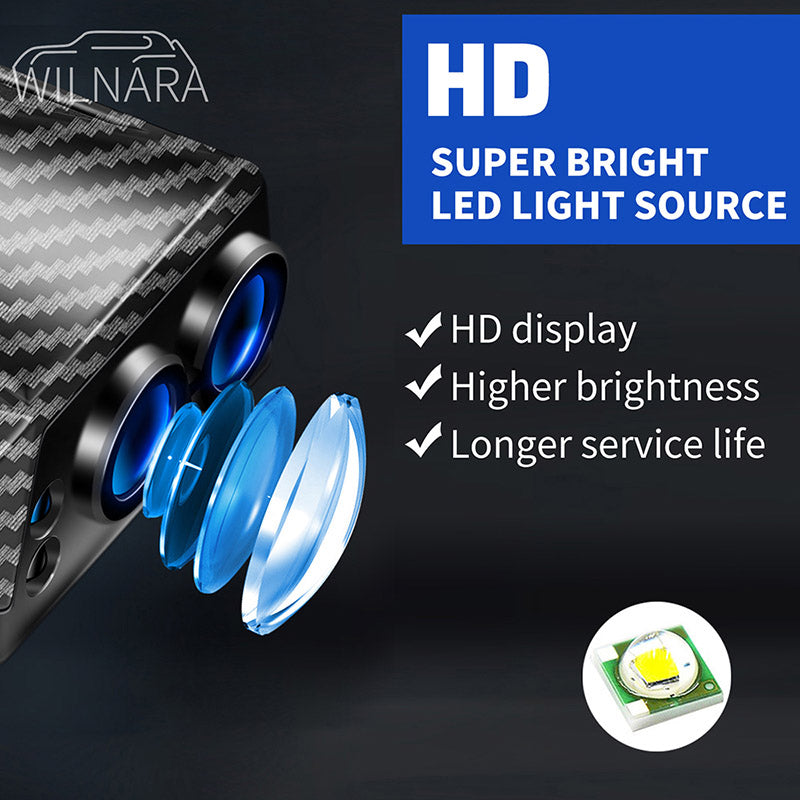 Universal, Pasted,Fit 99% cars , Wireless LED Car Door Lights Custom Dynamic Logo 2PCS