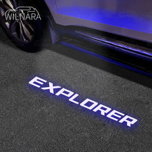 Load image into Gallery viewer, WILNARA HD Side Rear View Mirror Puddle Logo Led Shadow Ghost Lights for Ford Explorer