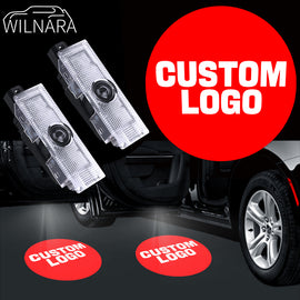 For Romeo Car Door Puddle Lights Custom logo  2PCS