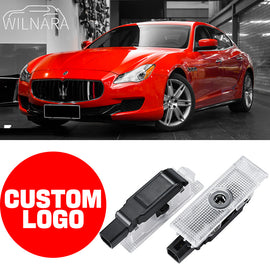 For Maserati Car Door Lights Custom Logo 2PCS
