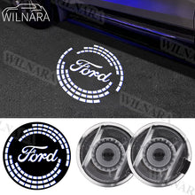 Load image into Gallery viewer, Wilnara 2Pcs For Ford HD LED Mirror Courtesy Puddle Ghost Shadow Logo Lights Projector