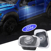 Load image into Gallery viewer, 2PCS Wilnara Courtesy LED Side Mirror Puddle Lights Lamps Projectors for 2015-2022 F150 F250 F350 F450 Ford Logo