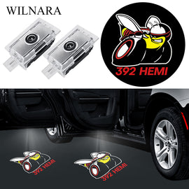 WILNARA Car Door 392 HEMI Logo for Dodge Charger Car Door