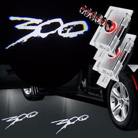 Wilnara Chrysler LED Door Logo Light Car HD Logo Projector Lights for Chrysler 300 200 Sebring