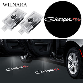 WILNARA Car Door Charger R/T Logo for Dodge Charger Car Door LED Logo