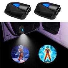 Load image into Gallery viewer, WILNARA Cartoon Wireless Car LED Door Light Dragon Ball Logo Welcome Shadow Projector