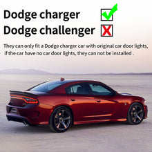 Load image into Gallery viewer, WILNARA Car Door SRT Logo for Dodge Charger Car Door LED Logo