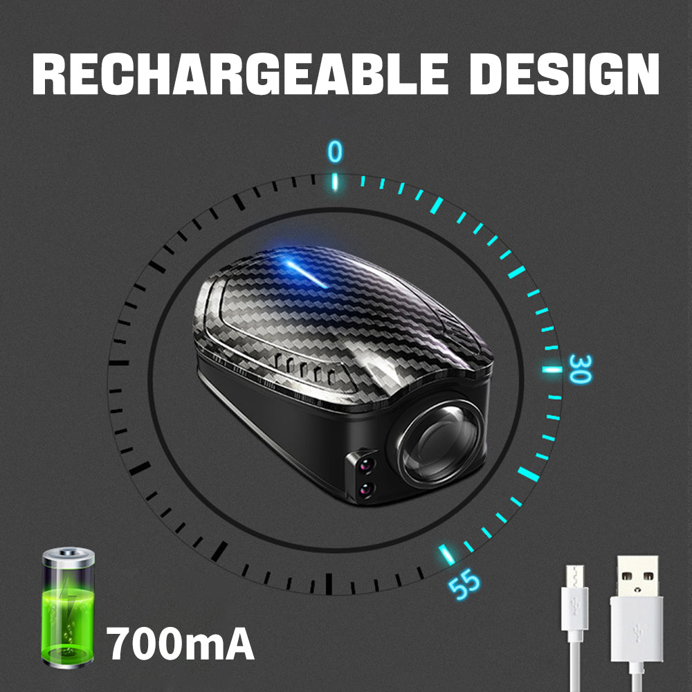 WILNARA Led Door Logo Projector Lights for Dodge R/T Series Paste Car Puddle Lights
