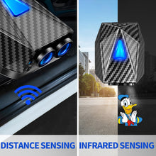 Load image into Gallery viewer, WILNARA 2X Moving Cartoon Wireless Car LED Door Light Donald Duck Logo Welcome Shadow Projector