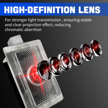 Load image into Gallery viewer, Wilnara Chrysler LED Door Logo Light Car HD Logo Projector Lights for Chrysler 300 200 Sebring