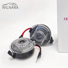 Load image into Gallery viewer, 2PCS WILNARA Custom Logo  Car Door Lights Projector Ghost Shadow Courtesy Light Welcome Lights