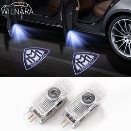 2X LED Car Door Light Ghost Shadow Projector for Mercedes Benz W203 C CLK SLK