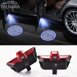Fit Mercedes Benz C-Class W204 Car Door Courtesy Laser Logo Projector LED Lights