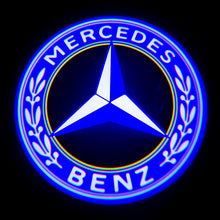 Load image into Gallery viewer, Led Car Door Logo Shadow Light Welcome Lamp For Mercedes Benz A B C E EQC G GL GLA GLC GLE GLS M Class W176 W246 W205 W212 W213