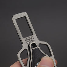Load image into Gallery viewer, 1 Pcs Ford Car Seat Belt Clip Buckle Plug Clip seat belt alarm buckle key Alarm Warning Light Stopper Safety Plug