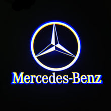 Load image into Gallery viewer, Led Car Door Logo Shadow Light Welcome Lamp For Mercedes Benz A B C E EQC G GL GLA GLC GLE GLS M Class W176 W246 W205 W212 W213