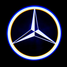Load image into Gallery viewer, Led Car Door Logo Shadow Light Welcome Lamp For Mercedes Benz A B C E EQC G GL GLA GLC GLE GLS M Class W176 W246 W205 W212 W213