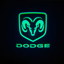 Load image into Gallery viewer, WILNARA Wireless Led Door Logo Projector Lights for Dodge Ram Series Paste Car Puddle Lights