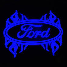 Load image into Gallery viewer, 2PCS  WILNARA HD Side Rear View Mirror Puddle Lights Lampd Projector Logo for Ford