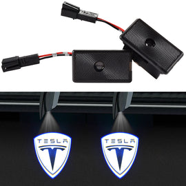 Never Fade Ultra-Bright Led Puddle Door Lights Logo Projector Light for Tesla Model 3 Model S Model X Model Y