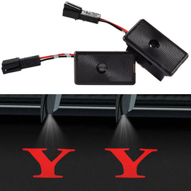 Never Fade Ultra-Bright Led Puddle Door Lights Logo Projector Light for Tesla Model 3 Model S Model X Model Y