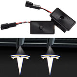 Never Fade Ultra-Bright Led Puddle Door Lights Logo Projector Light for Tesla Model 3 Model S Model X Model Y