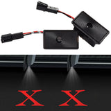 Never Fade Ultra-Bright Led Puddle Door Lights Logo Projector Light for Tesla Model 3 Model S Model X Model Y