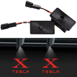 Never Fade Ultra-Bright Led Puddle Door Lights Logo Projector Light for Tesla Model 3 Model S Model X Model Y