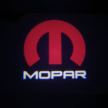 Load image into Gallery viewer, WILNARA Car Door MOPAR Logo for Dodge Charger Car Door LED Logo Courtesy Step Lamp Projector Ghost Shadow Puddle Light for Dodge SRT R/T SXT GT