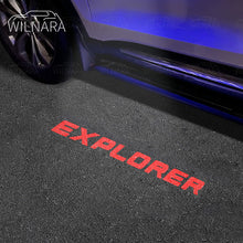 Load image into Gallery viewer, WILNARA HD Side Rear View Mirror Puddle Logo Led Shadow Ghost Lights for Ford Explorer