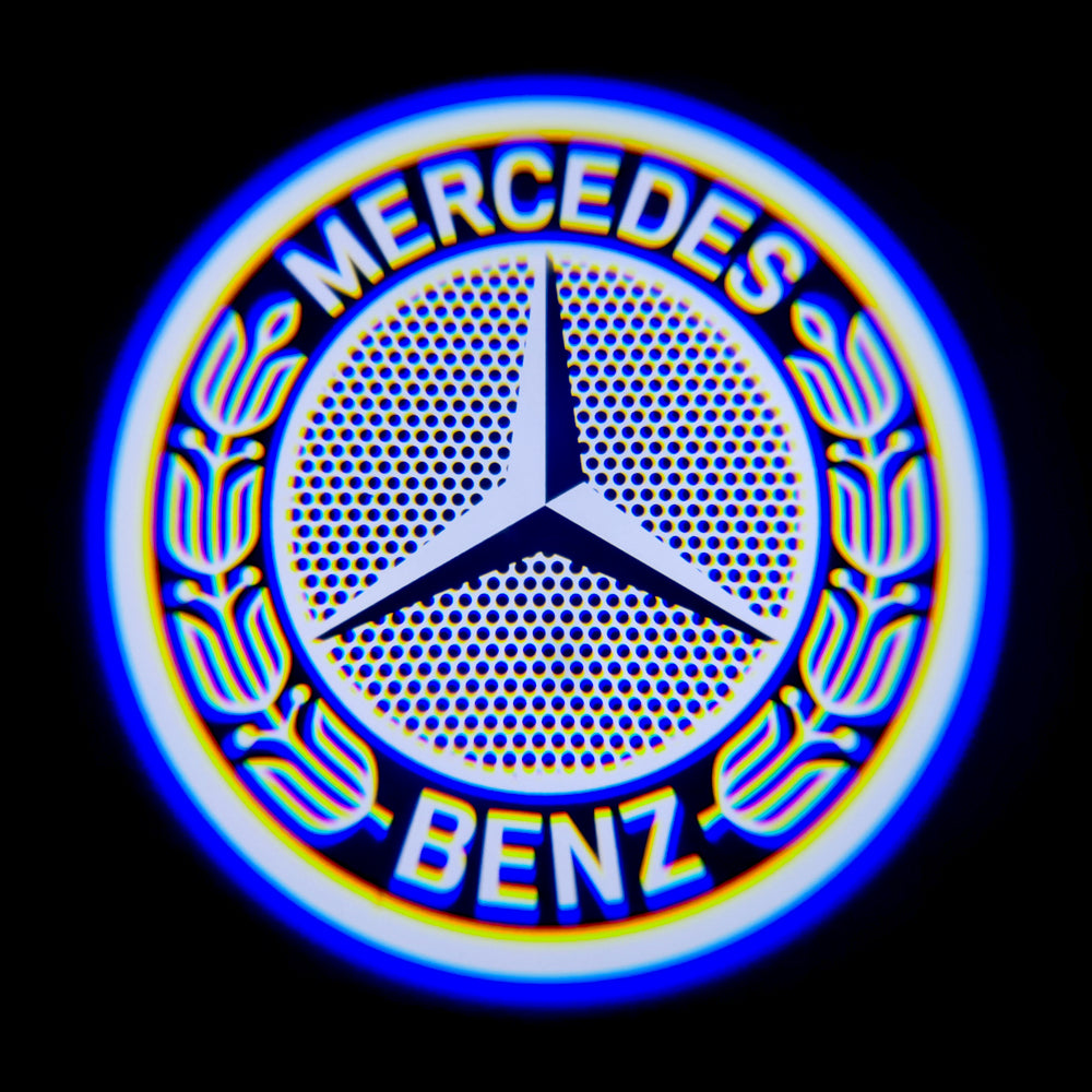 Led Car Door Logo Shadow Light Welcome Lamp For Mercedes Benz A B C E EQC G GL GLA GLC GLE GLS M Class W176 W246 W205 W212 W213