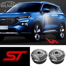 Load image into Gallery viewer, 2PCS  WILNARA HD Side Rear View Mirror Puddle Lights Lampd Projector ST Logo for Ford