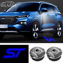 Load image into Gallery viewer, 2PCS  WILNARA HD Side Rear View Mirror Puddle Lights Lampd Projector ST Logo for Ford