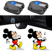 Load image into Gallery viewer, WILNARA 2X Moving Cartoon Wireless Car LED Door Light Doraemon Logo Welcome Shadow Projector