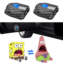 Load image into Gallery viewer, WILNARA 2X Moving Cartoon Wireless Car LED Door Light Doraemon Logo Welcome Shadow Projector