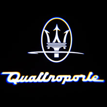 Load image into Gallery viewer, Wilnara 2X Maserati Logo Door Lights LED Projector Ghost Shadow For Maserati Ghibili GT MC Quattroporte Levante Levante
