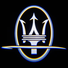 Load image into Gallery viewer, Wilnara 2X Maserati Logo Door Lights LED Projector Ghost Shadow For Maserati Ghibili GT MC Quattroporte Levante Levante