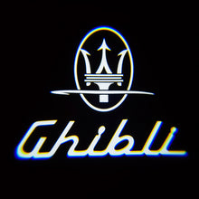 Load image into Gallery viewer, Wilnara 2X Maserati Logo Door Lights LED Projector Ghost Shadow For Maserati Ghibili GT MC Quattroporte Levante Levante