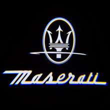 Load image into Gallery viewer, Wilnara 2X Maserati Logo Door Lights LED Projector Ghost Shadow For Maserati Ghibili GT MC Quattroporte Levante Levante