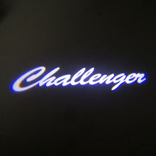Load image into Gallery viewer, WILNARA Car Door Logo for Dodge Challenger Car Door LED Logo Courtesy Step Lamp Projector Ghost Shadow Puddle Light for Dodge SRT R/T SXT GT